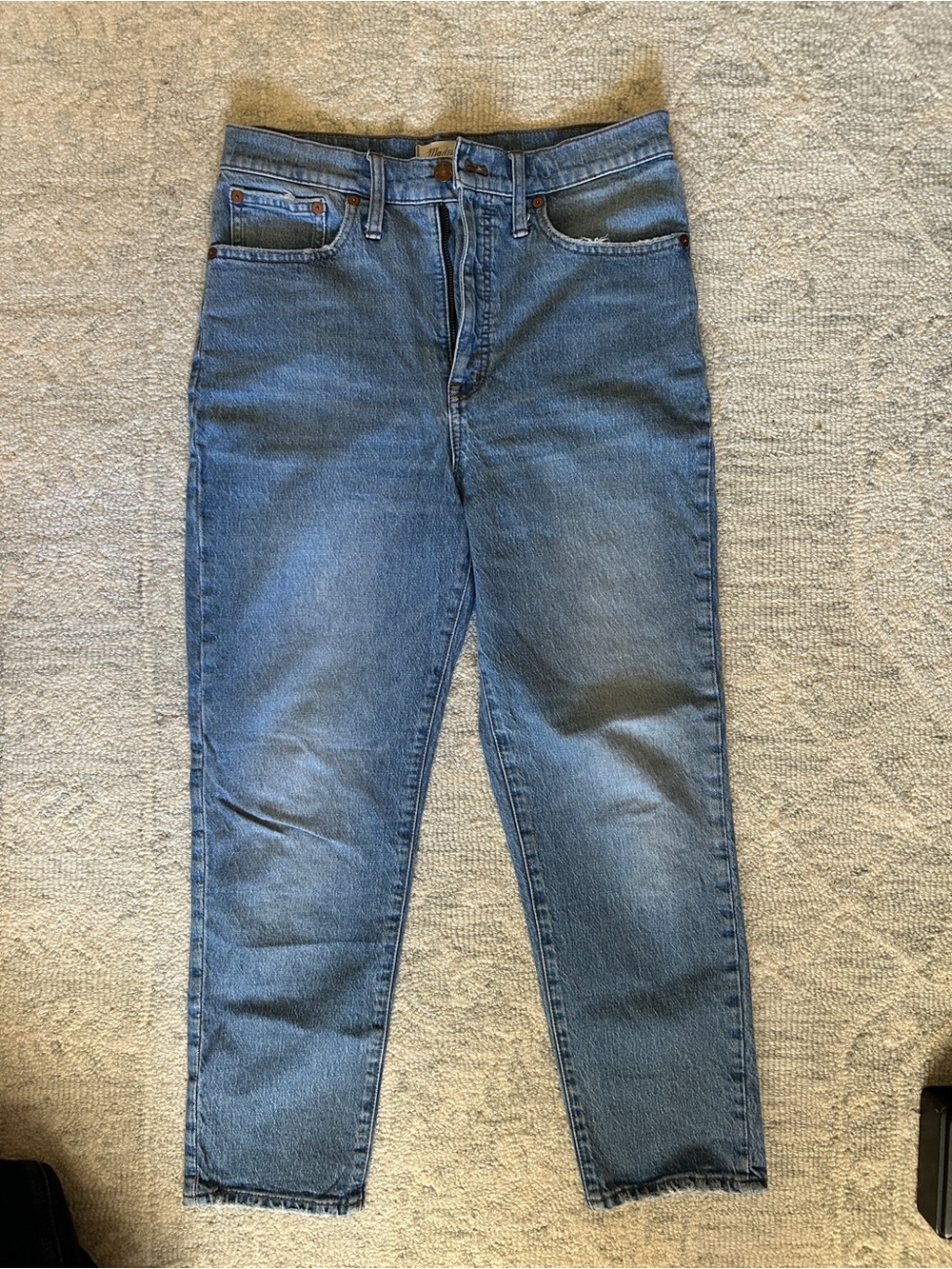 Madewell Classic Straight Jeans